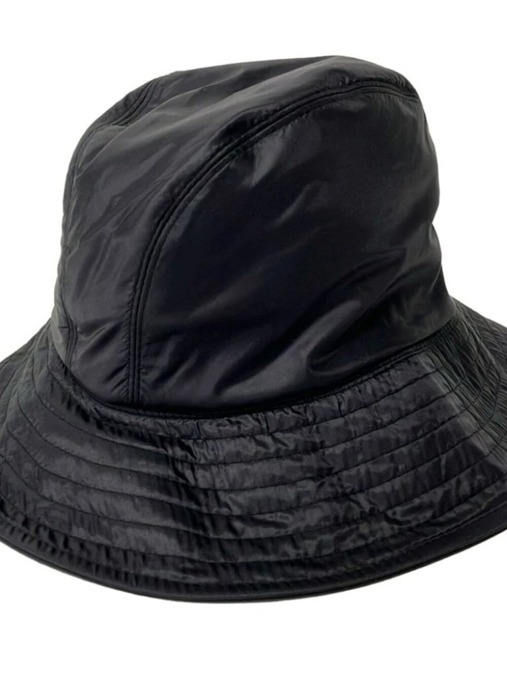 Salvatore Ferragamo Black Nylon Hat